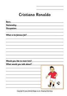 football worksheets