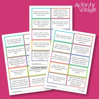 My Family Topic Printables for Children