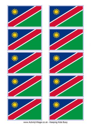 namibia flag printables