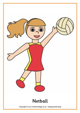 Netball Poster