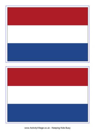 Netherlands Flag Printable