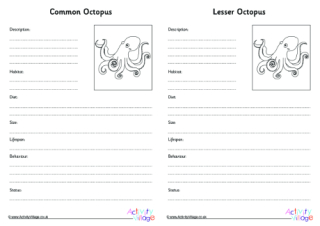 Octopus UK Fact Finding Worksheet