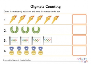 olympic games maths resources