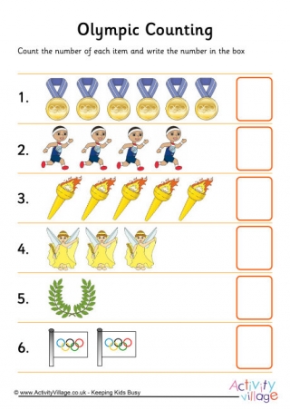 olympic games maths resources