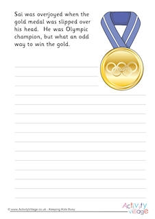 Olympic Story Starters
