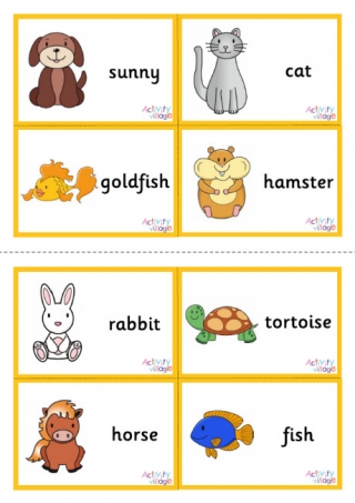 More Pet Animal Printables