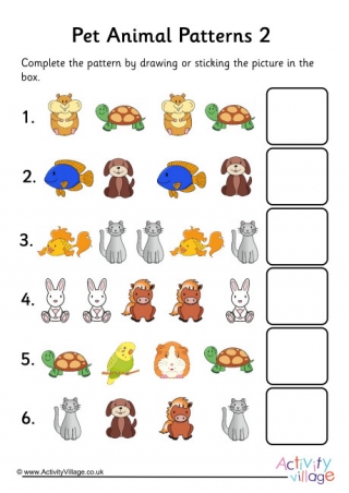 Pattern Worksheets