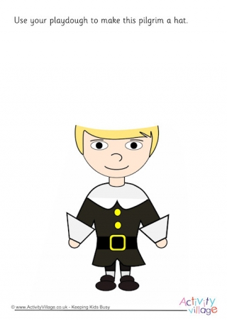 Pilgrim Playdough Mat