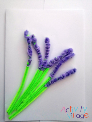 Easy Pipe Cleaner Flower Bouquet - Messy Momma Crafts