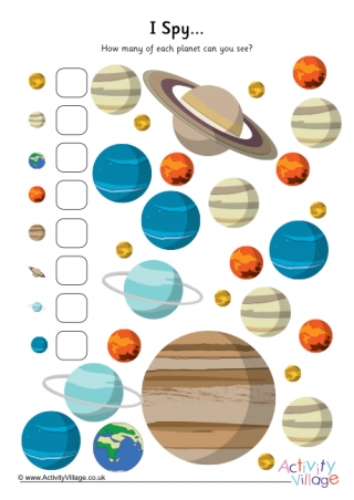 Planets Counting I Spy