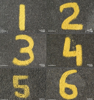 Playground Numbers 1 to 12 Poster Set