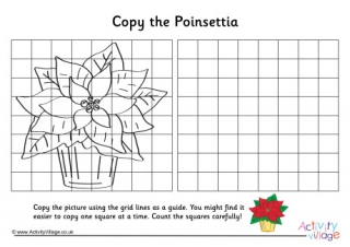 Poinsettia Grid Copy