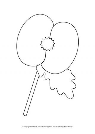 remembrance day colouring pages