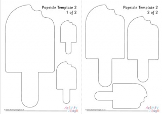 Popsicle Template 2