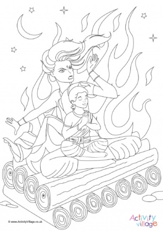 pictures of holi festival for coloring pages