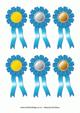 Free Printable Awards and Medals for Classroom and Home