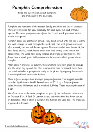 Jack O Lantern Printables