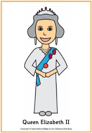 Queen Elizabeth II Printables for Kids