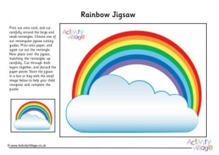 Rainbow Counting Jigsaw