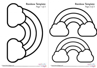 Rainbow Template 2