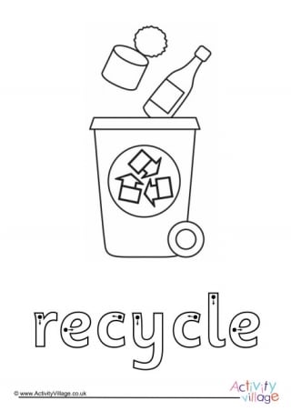 Recycling Worksheets