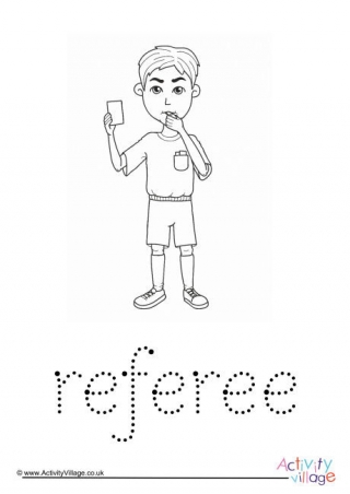 Referee Word Tracing