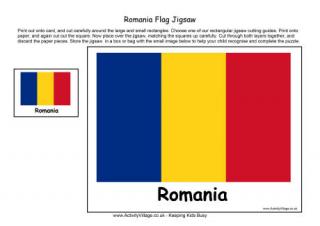 Romania Flag Printable