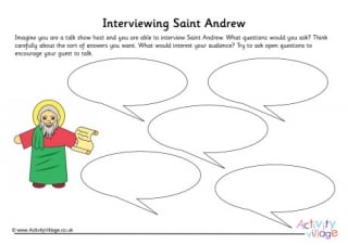 Saint Andrew Interview Worksheet