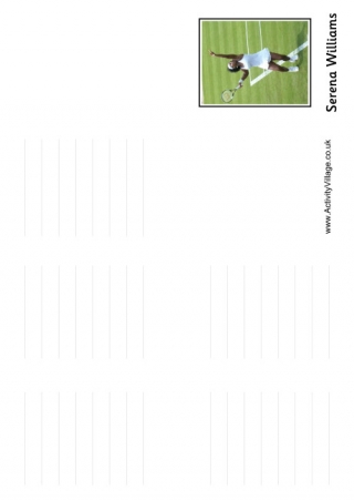 Serena Williams Booklet 