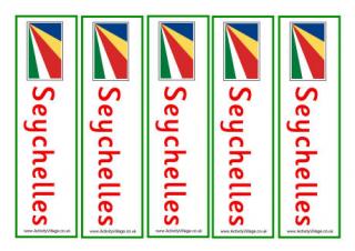 Seychelles Bookmarks