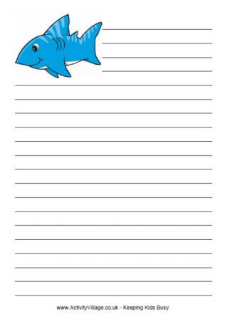 Sea Turtle Writing Paper