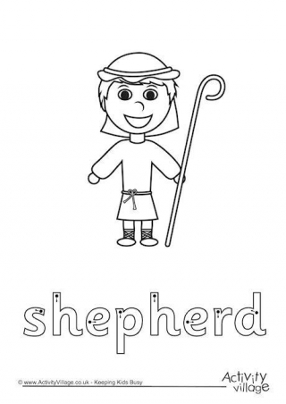 Shepherd Finger Tracing