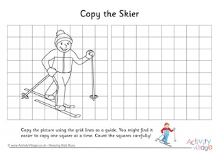 Skier Grid Copy