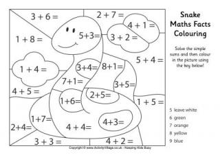 snake activitiy sheet