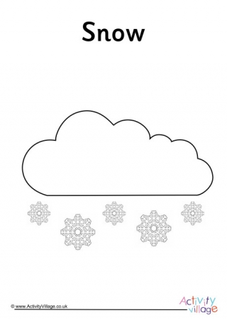 Download Weather Colouring Pages