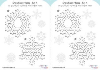 Winter Mazes