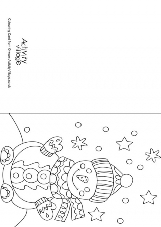 Top 30 Free Printable Puppy 25+ Printable Christmas Cards To Color For Adults  Online