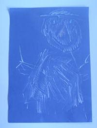 Snowy Pictures Using Chalk
