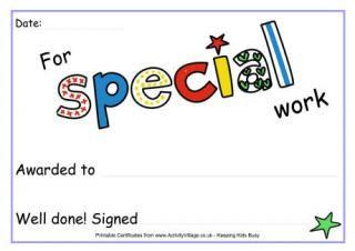 free certificate templates for kids