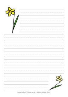 Free Printable Fall Writing Paper Stationery