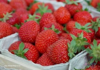 Strawberries Poster