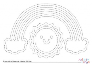 Sun and Rainbow Tracing Page