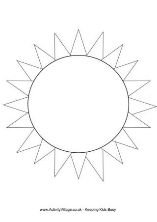 Sun Writing Frame