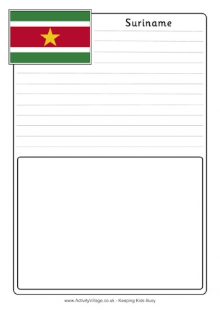 Suriname Notebooking Page