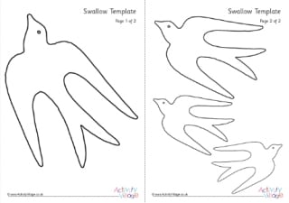 Bird Templates For Kids Crafts