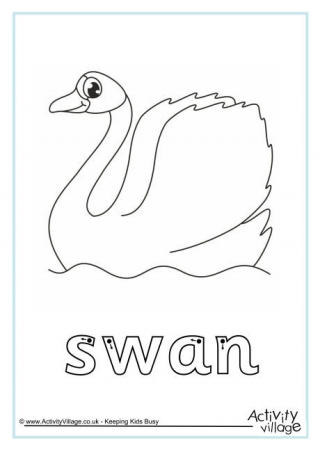 Swan Finger Tracing
