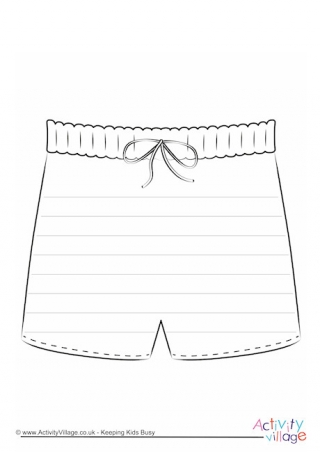Swimming Trunks Frame