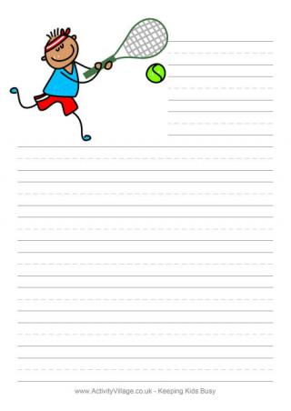 Free Printable Sports Writing Templates