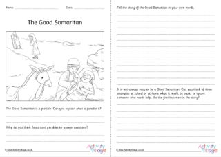 The Good Samaritan - Luke 10:25-37 - Bible Stories for Kids