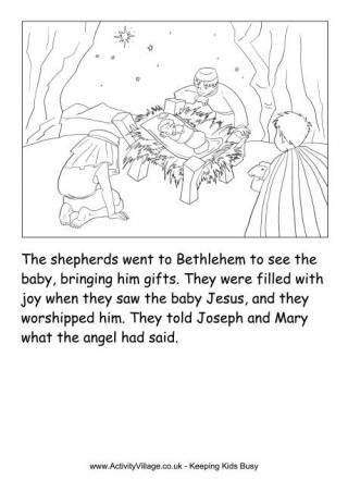 The Nativity Story Printable